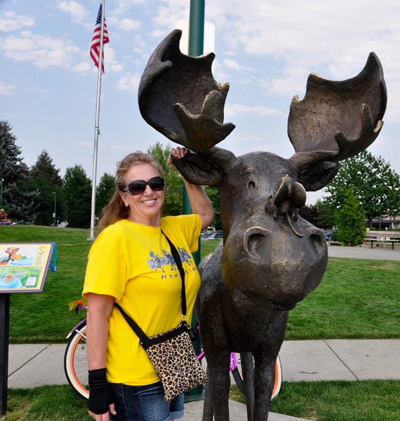 Karen Duquette and Mudgy